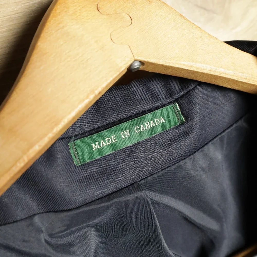 Polo University Club Ralph Lauren Blazer Navy Wool Gold Button‎ Single Breasted